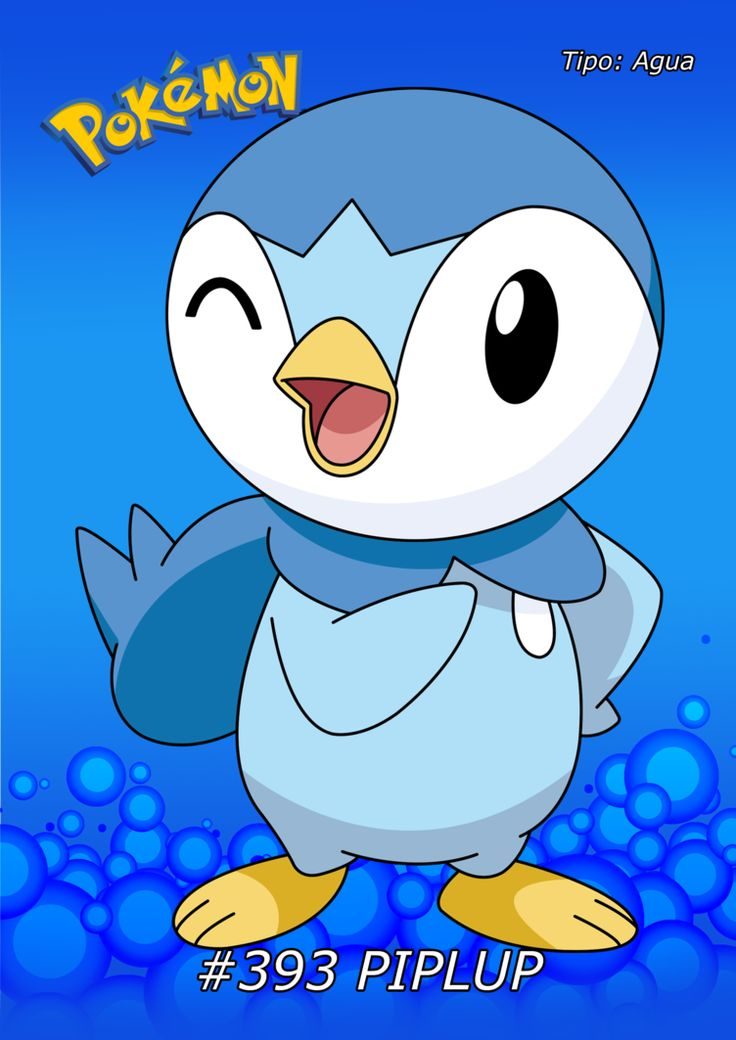 Top 15 Cutest Pokemon | Piplup  | AnimeKing 