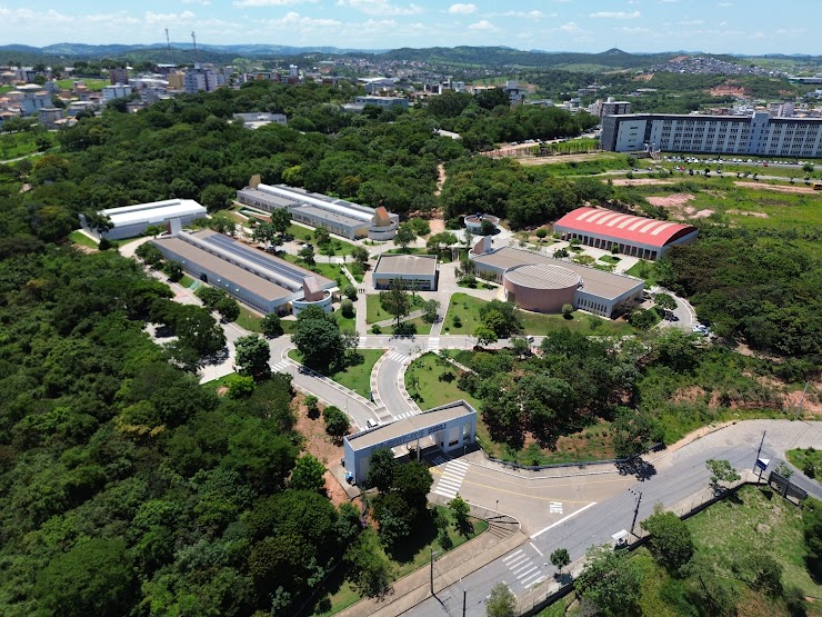 Vista aérea do CEFET-MG Campus Divinópolis