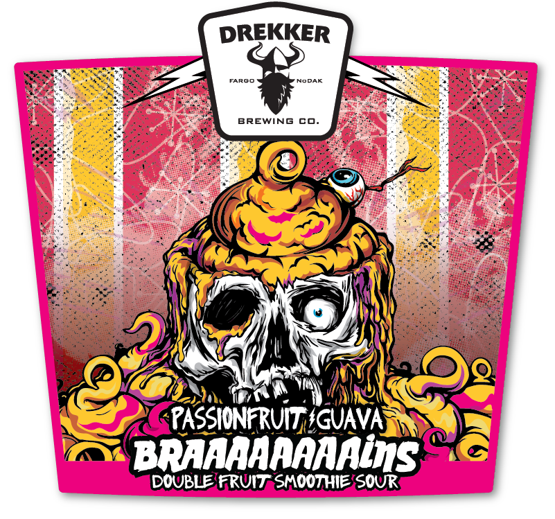 Drekker Braaains Passionfruit Guava