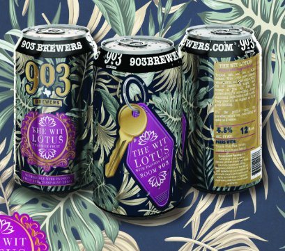 903 Brewers Wit Lotus with Passion Fruit