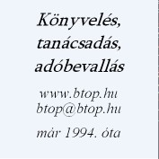 B-Top Kft. - könyvelés, tanácsadás, adóbevallás