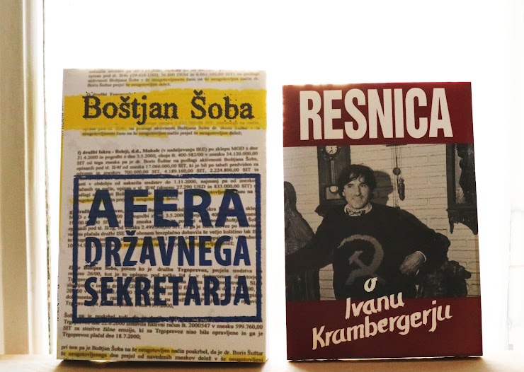 Paket: AFERA DRŽAVNEGA SEKRETARJA + Darilo: RESNICA O IVANU KRAMBERGERJU
