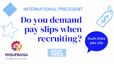 Secrecy prevents applicants from knowing if they can afford to take the job. Employers abuse power when they create information advantages for themselves, especially when they are not upfront about pay and demand pay slips. They reduce a competition for talent to wage surveillance and the instituting of income inequality.