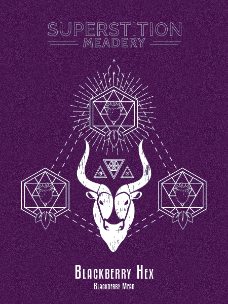 Superstition Meadery Blackberry Hex