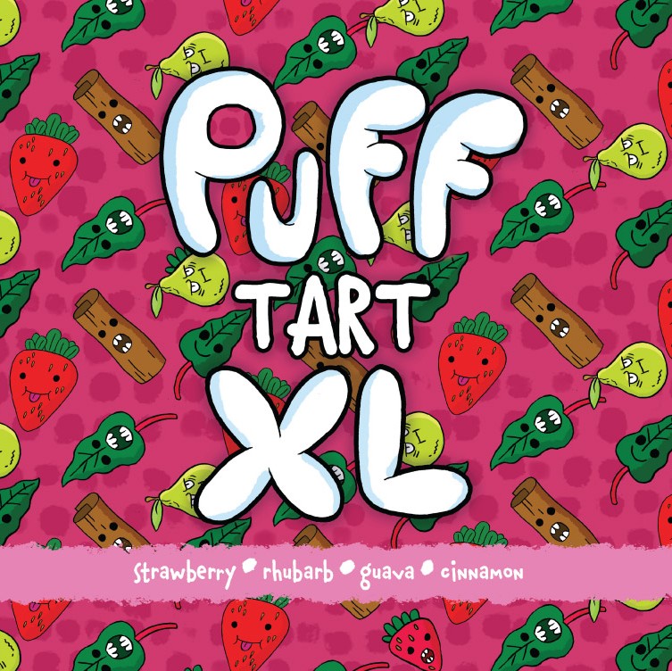 The Brewing Projekt Puff Tart XL Strawberry Rhubarb Guava