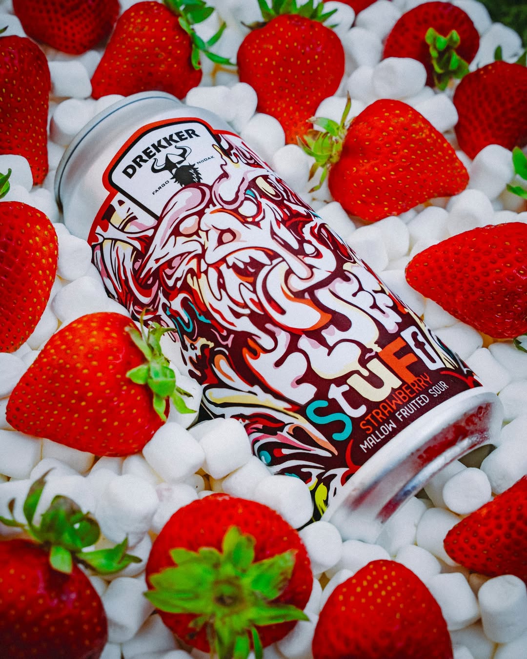 Drekker Fluff Stuff - Strawberry