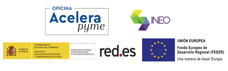 Las Oficinas Acelera pyme puestas en marcha en toda España por Red.es, entidad pública adscrita al Ministerio de Asuntos Económicos y Transformación Digital a través de la Secretaría de Estado de Digitalización e Inteligencia Artificial, cuentan con un presupuesto global de 8 millones de euros, de los cuales Red.es aportará 6,3 y las entidades beneficiarias el resto. Las actuaciones están cofinanciadas con fondos FEDER de la Unión Europea, en el marco del Programa Operativo Plurirregional de España FEDER 2014-2020 (POPE) bajo el lema “Una manera de hacer Europa”.
