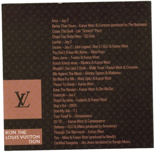 Kon The Louis Vuitton Don [Back Cover]