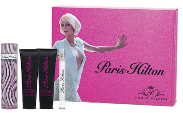 ESTUCHE PARIS HILTON PARIS HILTON PARA MUJERES 4PZS 100ML EDT + VASO DE REFILL CARTERA + CREMA + GEL DE BAÑ