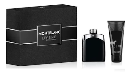 ESTUCHE MONT BLANC LEGEND PARA HOMBRES 2PZS 50ML EDT + GEL DE BAÑO