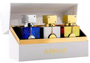 ESTUCHE ARMAF CLUB DE NUIT MINIS UNISEX 3PZS 30ML ICONIC + IMPERIALE + UNTOLD