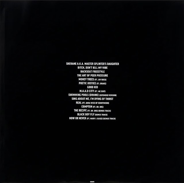 good kid, m.A.A.d city (Special Edition) [Back Cover]