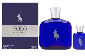 ESTUCHE RALPH LAUREN POLO AZUL PARA HOMBRES 2PZS 118ML EDT + 15ML EDT