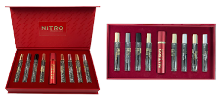 ESTUCHE NITRO UNISEX 8PZS NITROS VARIADOS 10ML CADA UNO