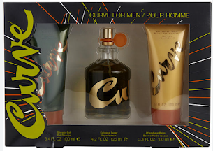 ESTUCHE LIZ CLAIBORNE CURVE PARA HOMBRES 3PZS 100ML EDC + GEL DE BAÑO + AFTER SHAVE