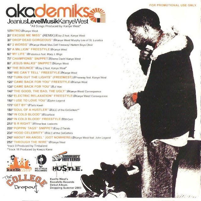 Akademiks (Jeanius Level Musik) [Back Cover]