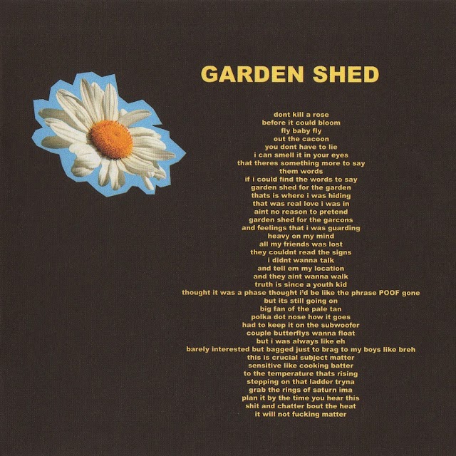 Garden Shed [Lyrics Sheet]