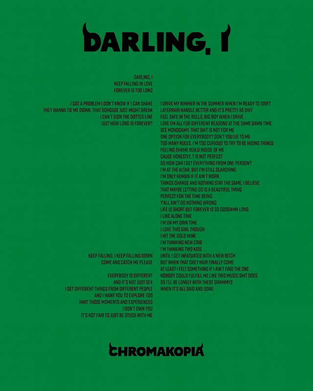 Darling, I [Lyrics Sheet]