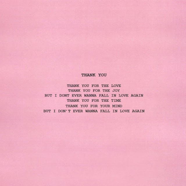 THANK YOU [Lyrics Sheet]