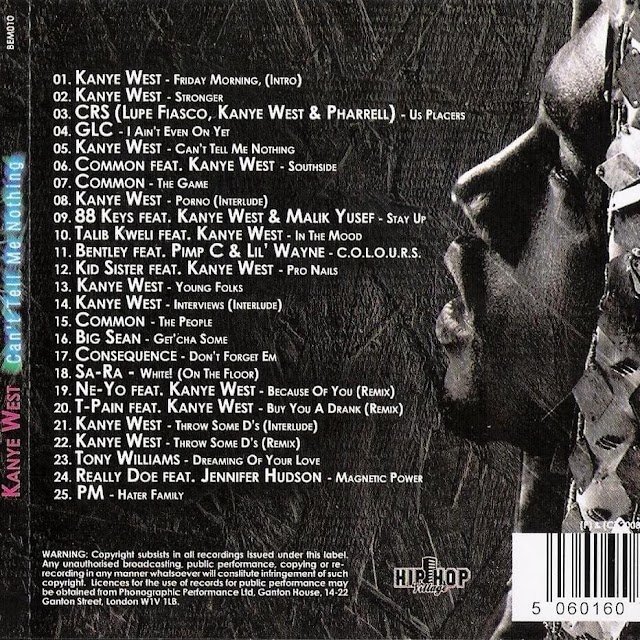 Can't Tell Me Nothing [Back Cover]