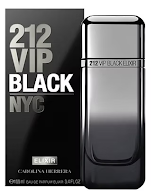 212 VIP BLACK ELIXIR PARA HOMBRES 100ML EDP CAROLINA HERRERA