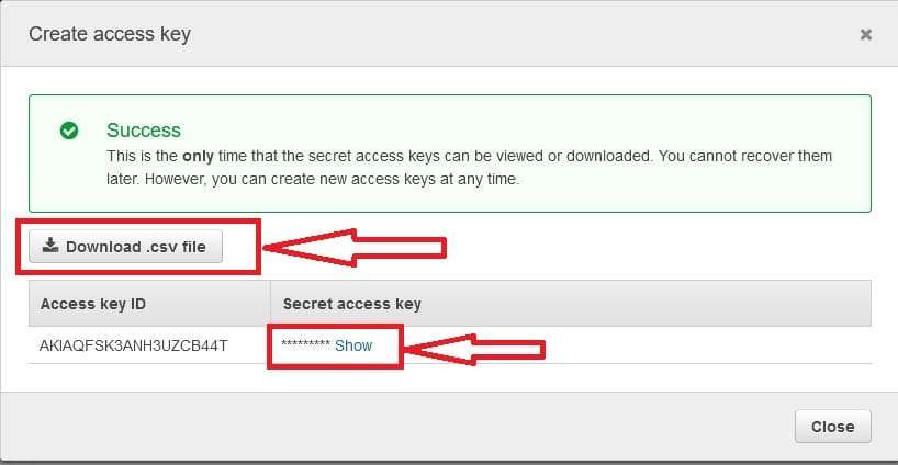 Create AWS Access key ID and secret access key - NerdyElectronics