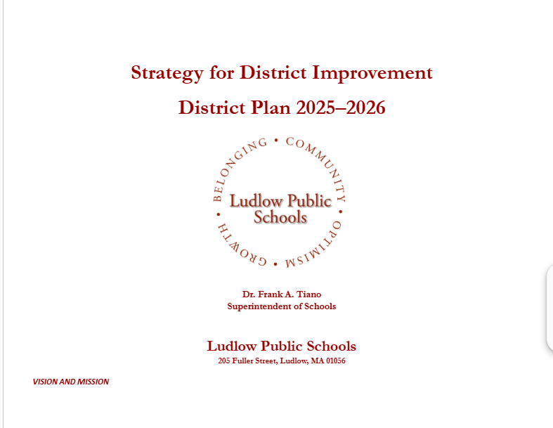 District Improvement Plan 2025 - 2026