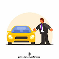 Car salesman | Public domain vectors
