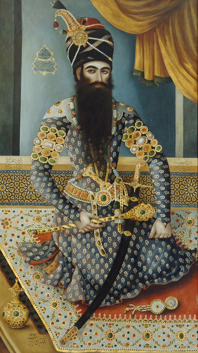 A painting of a person with a long beard

Description automatically generated