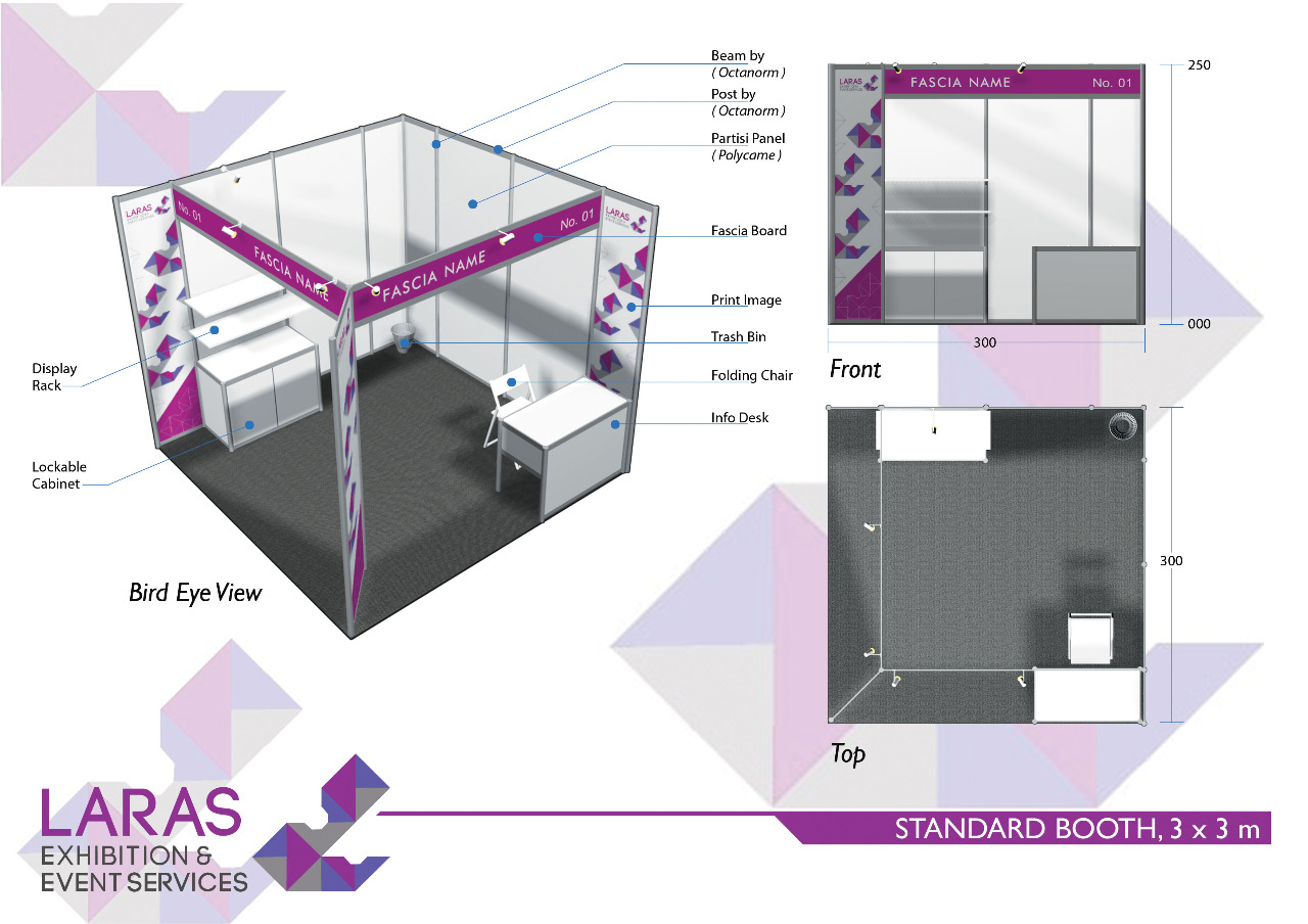 Laras Exhibition Booth Standart