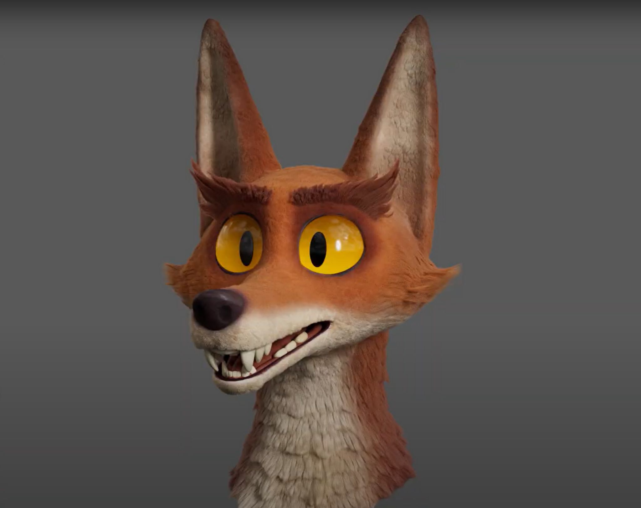 Best in CG Rendering: "Stylized Fox Groom" - Kathryn King