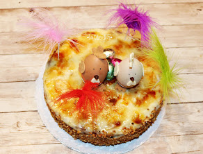 MONA DE PASCUA CON CREMA PASTELERA