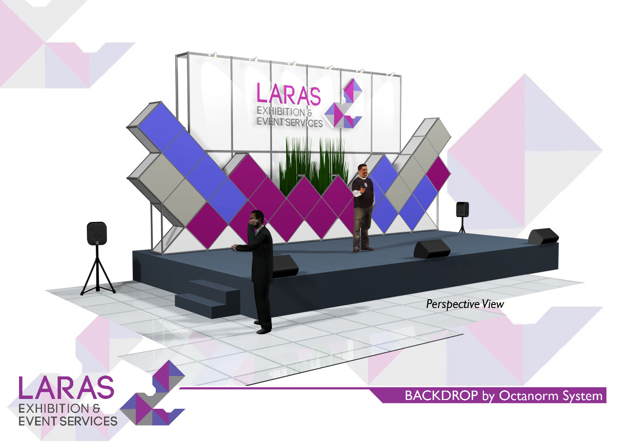 Backdrop CV Laras