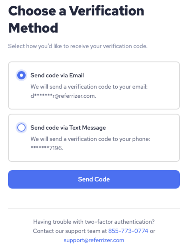 Choosing the Method of Verification