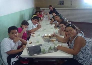 hora do lanche