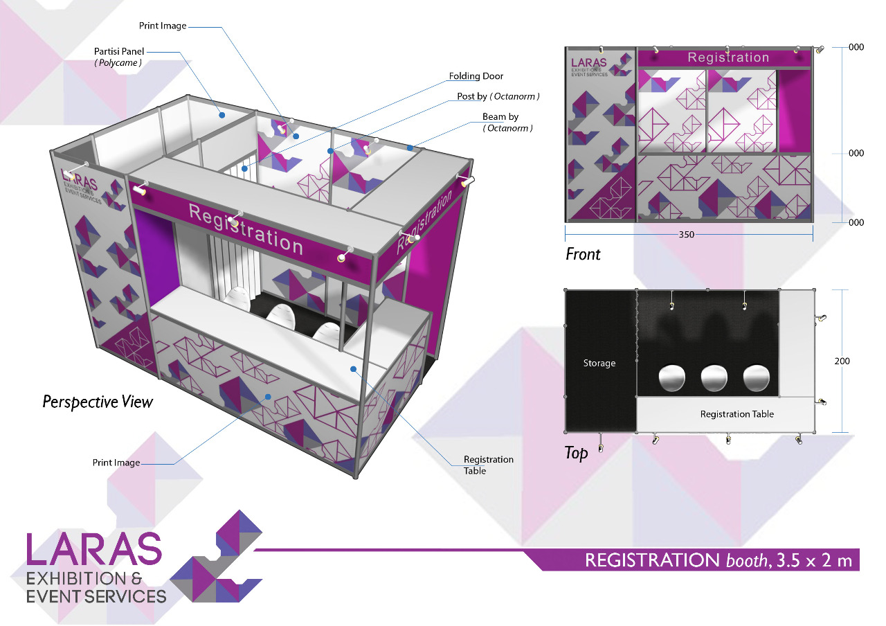 Booth Standart Shell Scheme