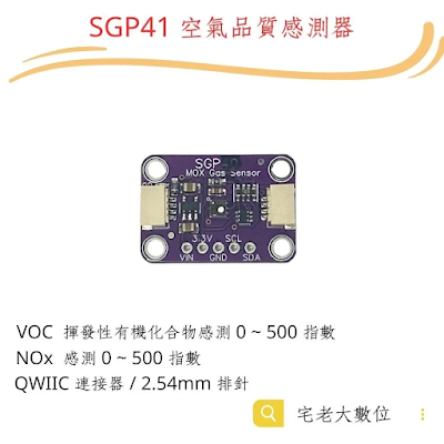 空氣盒子、SGP41