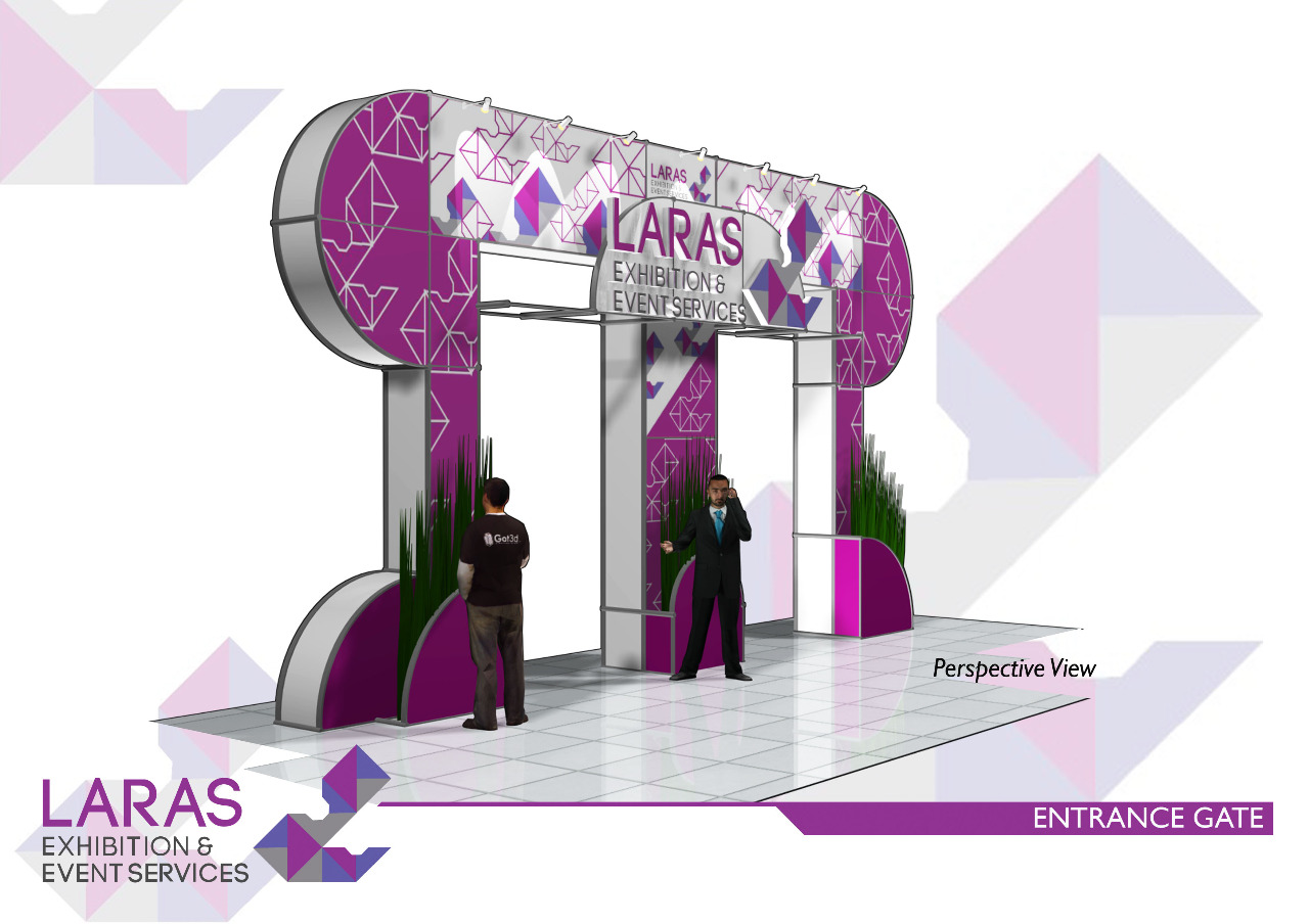 Enterance Gate CV Laras